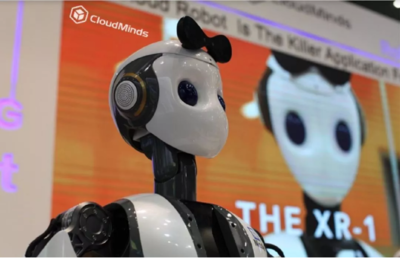 達闥科技攜全新云端智能柔性機器人XR-1亮相MWC