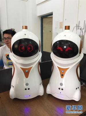 山大開發智能陪護機器人 發現空巢老人摔倒會向家人報警-千龍網·中國首都網