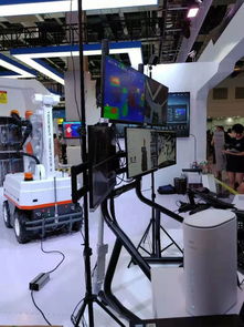 中興通訊亮相世界人工智能大會 攜手騰訊展示5g 機器人